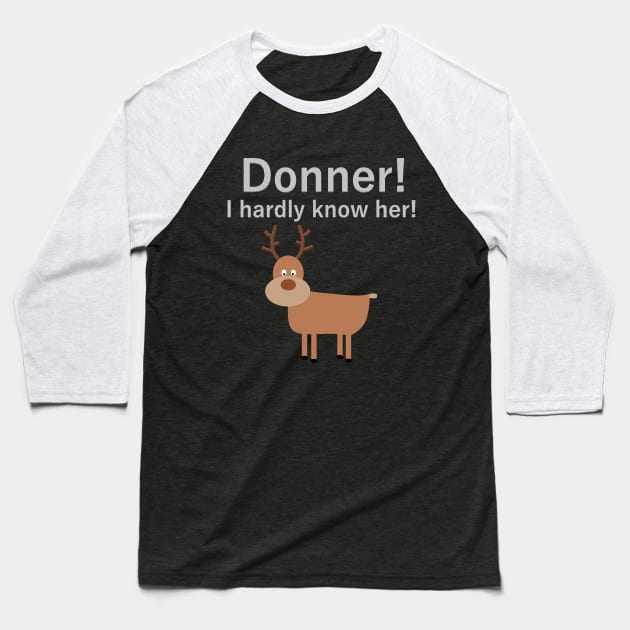 Donner! Baseball T-Shirt by Pektashop